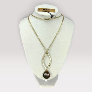Anju Handcrafted Gemstone Pendant Necklace